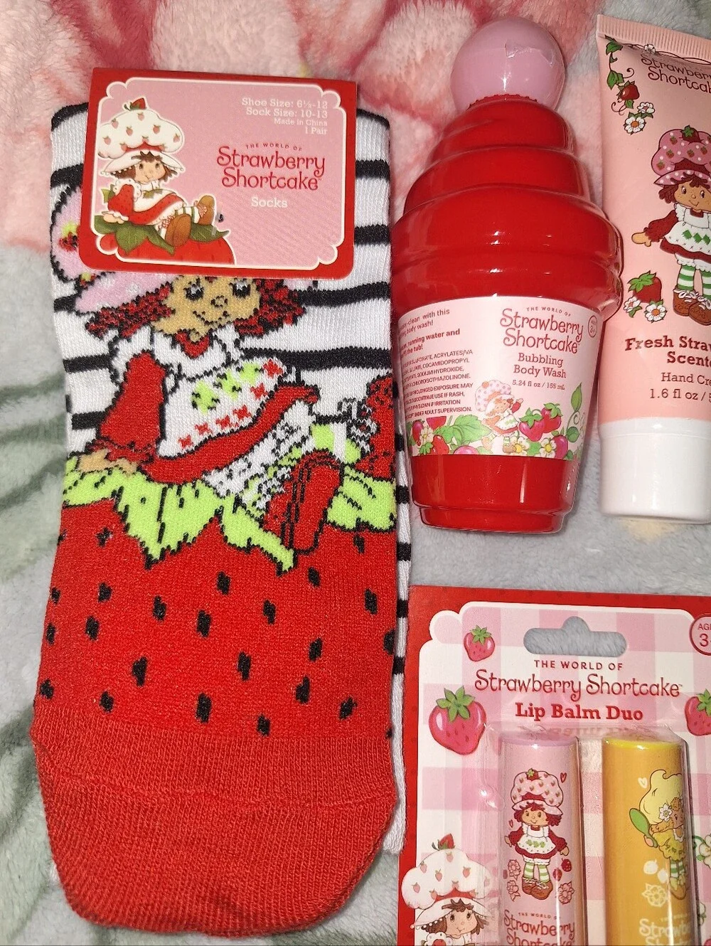 Strawberry Shortcake  Lip & Body Care Gift Set